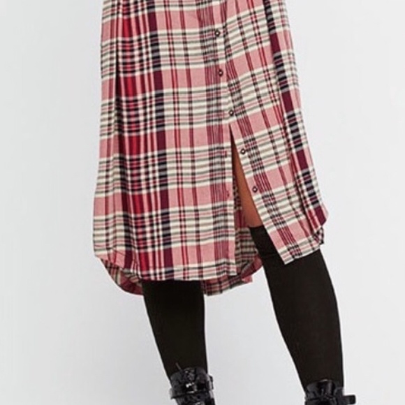 Free People plaid Lorelei dress - Picture 7 of 7
